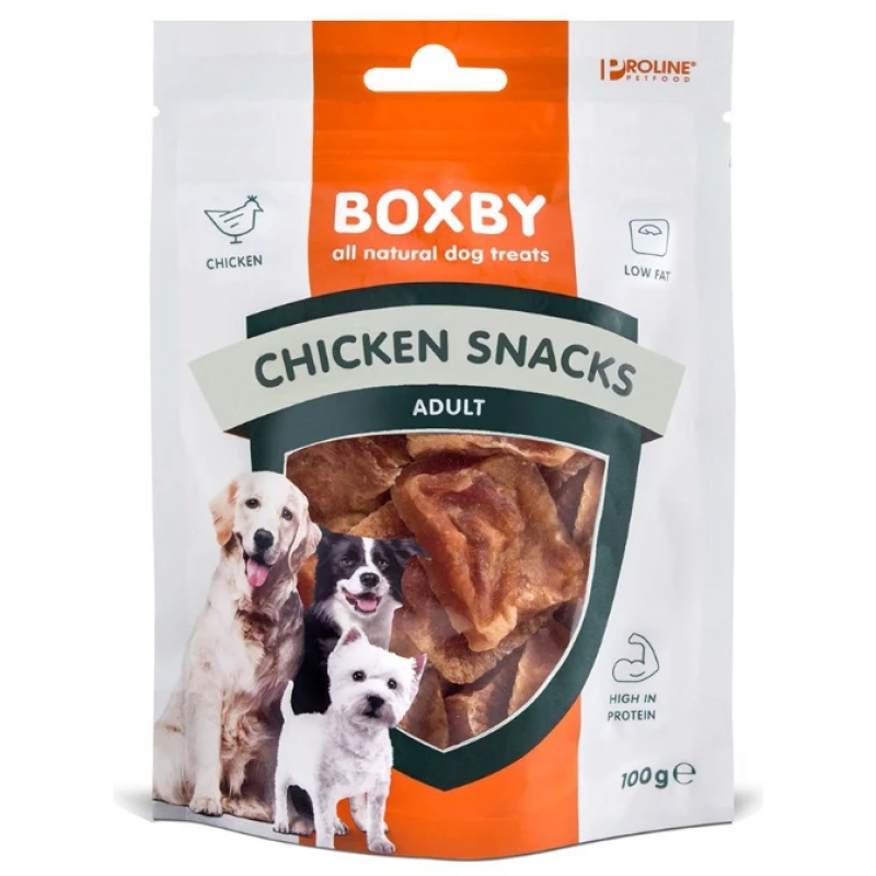 Λιχουδιές Boxby Chicken Snacks 100gr ΛΙΧΟΥΔΙΕΣ & ΚΟΚΑΛΑ