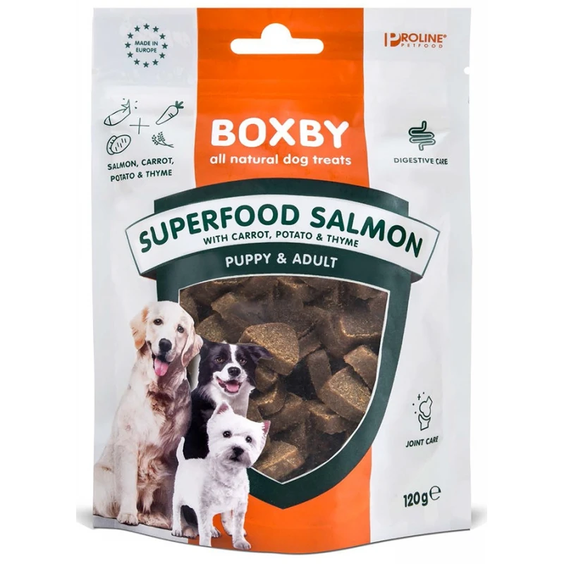 Boxby Superfood Salmon 120gr ΛΙΧΟΥΔΙΕΣ & ΚΟΚΑΛΑ