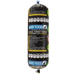 Barf Τροφή Σκύλου Barffood Special Turkey Recipe Starter Puppy & Cat Superfood 1kg Barf Τροφή Σκύλου Barffood Special Turkey Recipe Starter Puppy & Cat Superfood 1kg