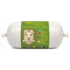 Φρεσκομαγειρεμένη Τροφή Barffood Fresco Pasteurized Αρνί 500gr