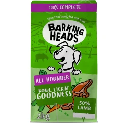 Barking Heads All Hounder Bowl Lickin Goodness Lamb 2kg Barking Heads All Hounder Bowl Lickin Goodness Lamb 2kg
