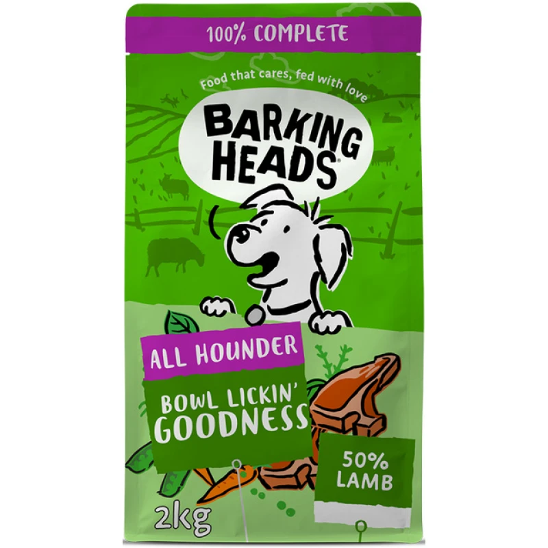 Barking Heads All Hounder Bowl Lickin Goodness Lamb 2kg Σκύλοι