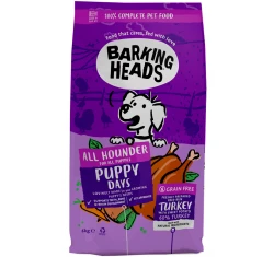 Barking Heads All Hounder Puppy Days Turkey 6kg Barking Heads All Hounder Puppy Days Turkey 6kg