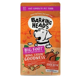 Barking Heads Big Foot Bowl Lickin' Goodness Chicken for Large Dogs 12Kg Barking Heads Big Foot Bowl Lickin' Goodness Chicken for Large Dogs 12Kg