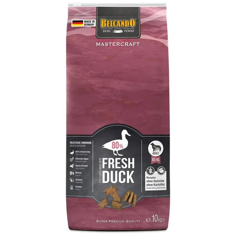 BELCANDO MASTERCRAFT ADULT FRESH DUCK 10kg ΞΗΡΑ ΤΡΟΦΗ ΣΚΥΛΟΥ BELCANDO MASTERCRAFT ADULT FRESH DUCK 10kg ΞΗΡΑ ΤΡΟΦΗ ΣΚΥΛΟΥ