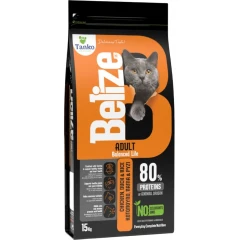 Ξηρά Τροφή Γάτας Belize Chicken, Duck & Rice 15kg (12kg + 3kg Δώρο)