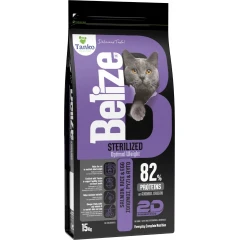 Ξηρά Τροφή Γάτας Belize Sterilized Salmon & Rice 2kg (-2€)