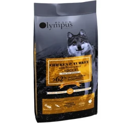 Black Olympus Adult Chicken & Turkey 12kg Black Olympus Adult Chicken & Turkey 12kg