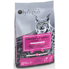 Black Olympus Low Grain Cat & Kitten Chicken & Krill 8kg + 1,5kg Δώρο