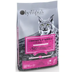 Black Olympus Low Grain Cat & Kitten Chicken & Krill 1,5kg Black Olympus Low Grain Cat & Kitten Chicken & Krill 1,5kg