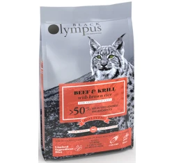 Black Olympus Low Grain Cat Sterilized Beef & Krill 8kg Black Olympus Low Grain Cat Sterilized Beef & Krill 8kg