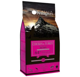 Black Olympus Puppy Chicken & Turkey 2kg Black Olympus Puppy Chicken & Turkey 2kg