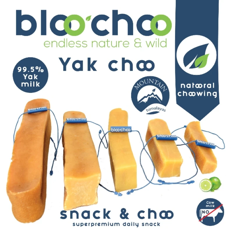 BlooChoo Yak Dental Snack Medium 50-80gr ΛΙΧΟΥΔΙΕΣ & ΚΟΚΑΛΑ