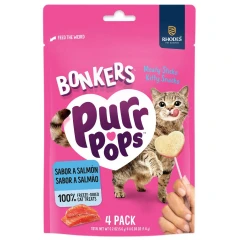 Λιχουδιά Γάτας Bonkers Purr Pops Freeze Dried Salmon 20gr (4 x 1,4gr)