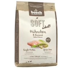 Ημί υγρή (Semi Moist) τροφή Bosch Soft Adult Chicken & Banana 2,5kg