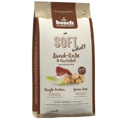 Ημί υγρή (Semi Moist) τροφή Bosch Soft Adult Duck & Potato 1kg