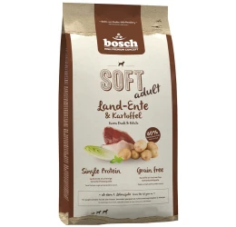Ημί υγρή (Semi Moist) τροφή Bosch Soft Adult Duck & Potato 1kg Ημί υγρή (Semi Moist) τροφή Bosch Soft Adult Duck & Potato 1kg