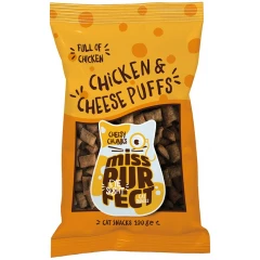 Λιχουδιές Γάτας Miss Purfect Chicken & Cheese Pillow 100gr