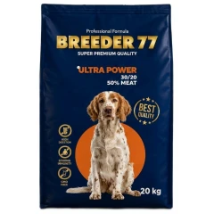 Ξηρά Τροφή Σκύλου Breeder77 Ultra Power 20kg