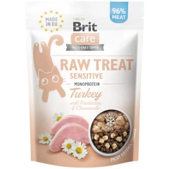Λιχουδιές Γάτας Brit Care Cat Raw Treat Sensitive Turkey 40gr