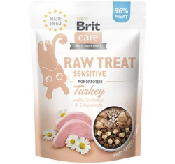 Λιχουδιές Γάτας Brit Care Cat Raw Treat Sensitive Turkey 40gr