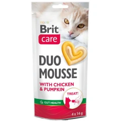 Λιχουδιές Γάτας Brit Care Duo Mousse with Chicken & Pumpkin 4x14gr Λιχουδιές Γάτας Brit Care Duo Mousse with Chicken & Pumpkin 4x14gr