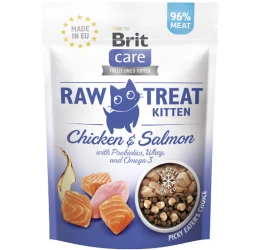 Λιχουδιές Γάτας Brit Care Raw Treat Kitten Chicken & Salmon 40gr Λιχουδιές Γάτας Brit Care Raw Treat Kitten Chicken & Salmon 40gr