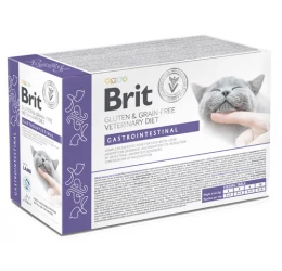 Brit VD Grain Free Cat Fillets in Gravy Gastrointestinal Φακελάκια 12x85gr Brit VD Grain Free Cat Fillets in Gravy Gastrointestinal Φακελάκια 12x85gr