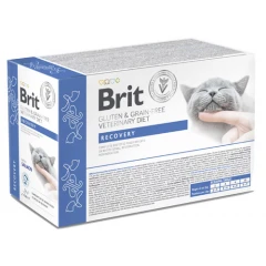 Brit VD Grain Free Cat Fillets in Gravy Recovery Φακελάκια 12x85gr Brit VD Grain Free Cat Fillets in Gravy Recovery Φακελάκια 12x85gr