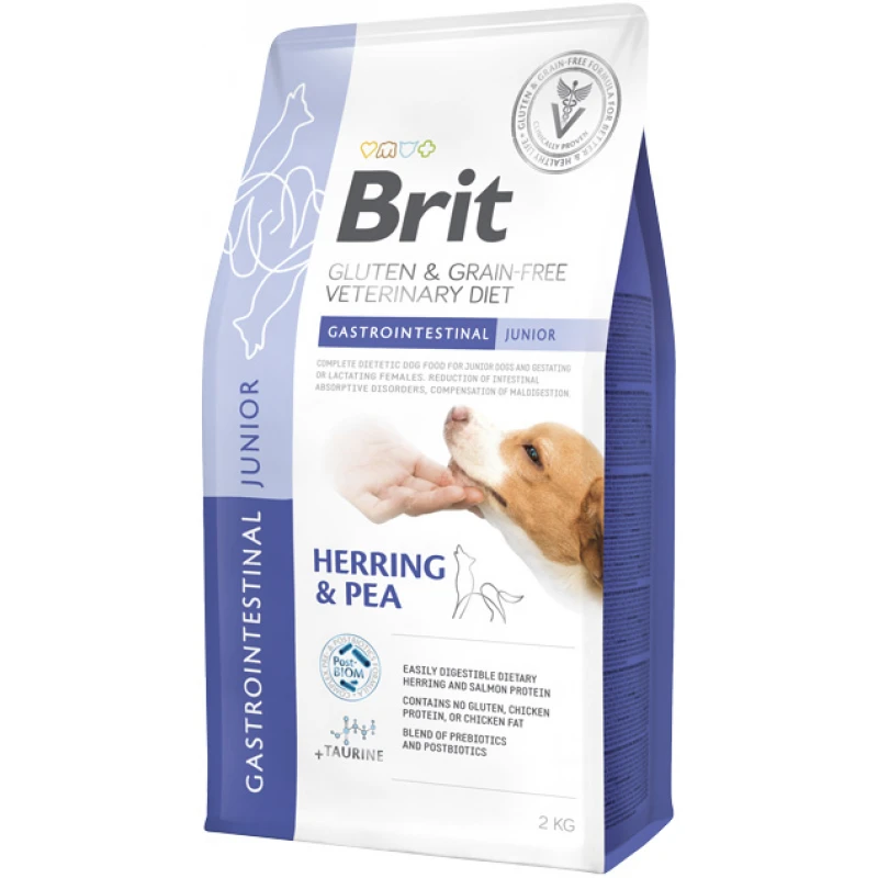Brit VD Grain Free Dog Gastrointestinal Junior 2kg Σκύλοι