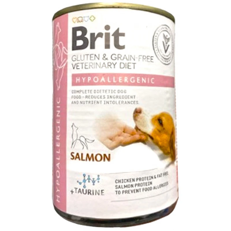 Brit VD Κλινική Κονσέρβα Hypoallergenic 400gr για Σκύλο  ΣΚΥΛΟΙ