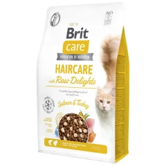 Brit Care Cat Haircare with Raw Delights Salmon & Turkey 2kg