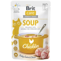 Brit Care Cat Soup with Chicken 75gr Brit Care Cat Soup with Chicken 75gr