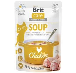 Brit Care Cat Soup with Chicken 75gr Brit Care Cat Soup with Chicken 75gr