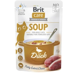 Brit Care Cat Soup with Duck 75gr Brit Care Cat Soup with Duck 75gr