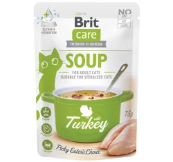 Brit Care Cat Soup with Turkey 75gr Brit Care Cat Soup with Turkey 75gr