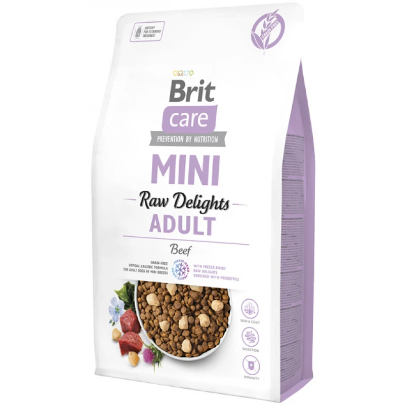 Brit Care Mini Dog Freeze Dried Raw Delights Beef 2kg Σκύλοι Brit Care Mini Dog Freeze Dried Raw Delights Beef 2kg Σκύλοι