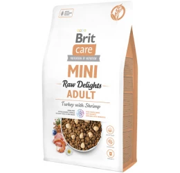 Brit Care Mini Dog Freeze Dried Raw Delights Turkey with Shrimp 2kg Brit Care Mini Dog Freeze Dried Raw Delights Turkey with Shrimp 2kg