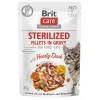 Brit Care Sterilized Cat Duck Fillets in Gravy 85gr Γάτες