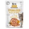 Brit Care Sterilized Cat Salmon & Tuna Fillets in Gravy 85gr Γάτες