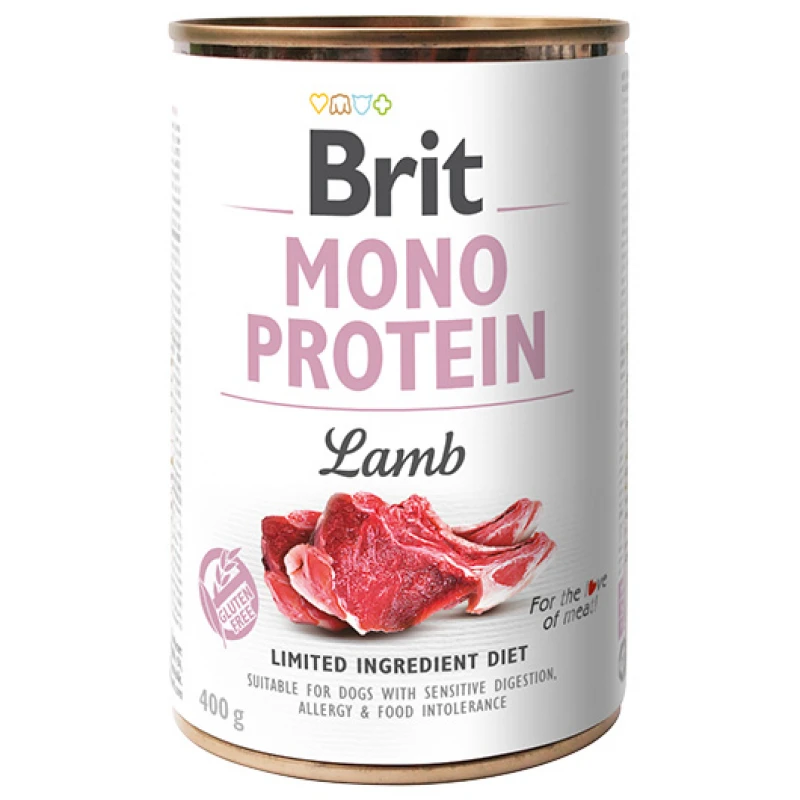 Brit Κονσέρβα Σκύλου Monoprotein Lamb 400gr Σκύλοι