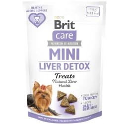 Λιχουδιές Σκύλου Brit Care Mini Dog Treats Liver Detox 50gr Λιχουδιές Σκύλου Brit Care Mini Dog Treats Liver Detox 50gr