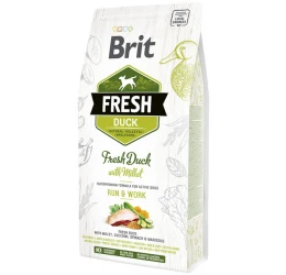 Ξηρά Τροφή Σκύλου Brit Fresh Duck Energy Run & Work 2,5kg