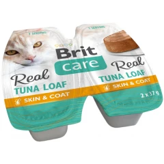 Υγρή Τροφή Γάτας Brit Care Real Tuna Loaf 2x37gr