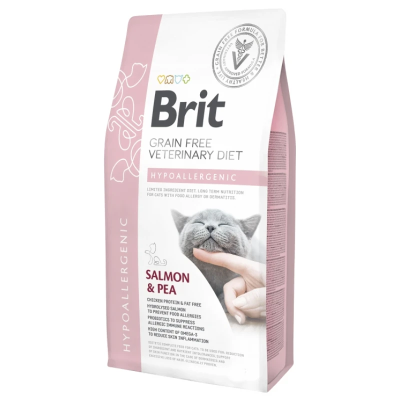 Brit VD Cat Hypoallergenic 2kg ΞΗΡΑ ΤΡΟΦΗ ΓΑΤΑΣ