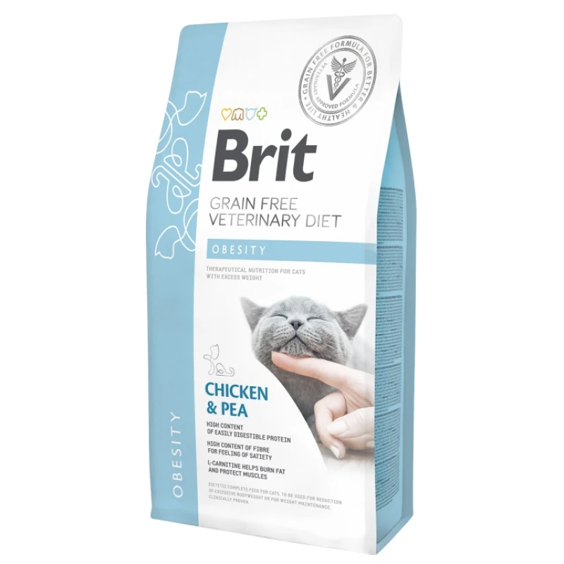 Brit VD Cat Obesity 2kg ΞΗΡΑ ΤΡΟΦΗ ΓΑΤΑΣ