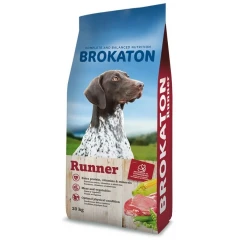 Ξηρά τροφή σκύλου Brokaton Runner 30/16 20kg