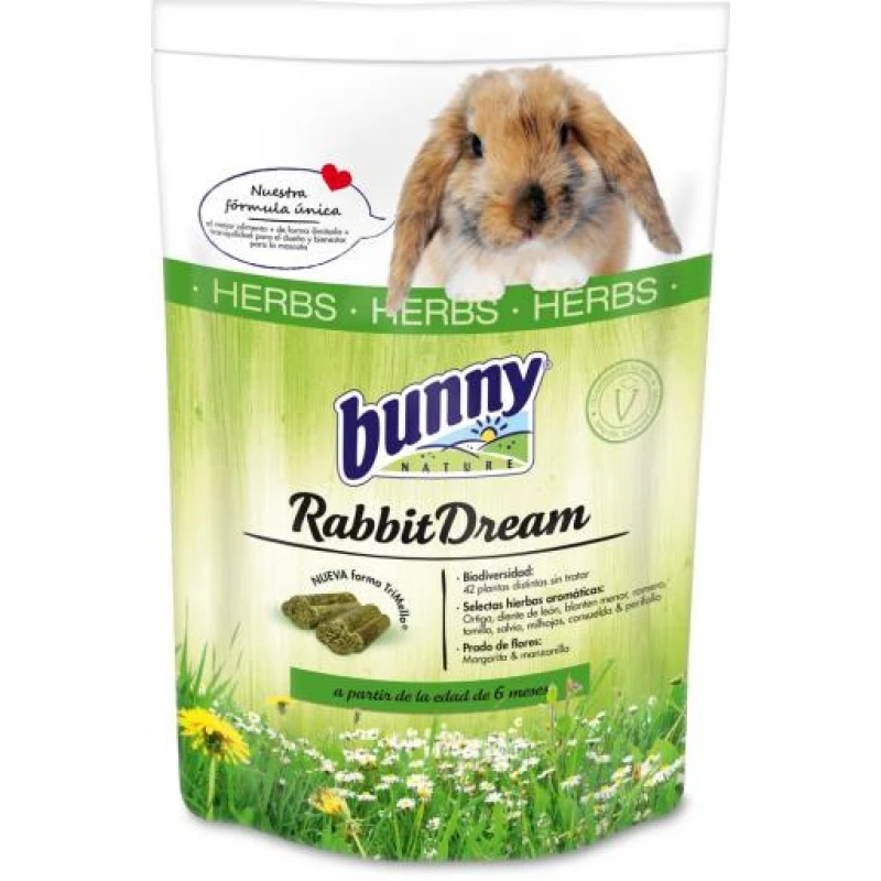 Bunny Nature Rabbit Dream Herbs 750gr Μικρά Ζώα - Κουνέλια