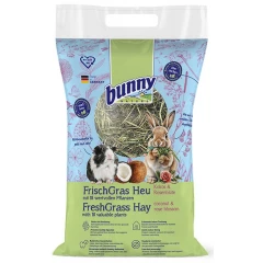 Χόρτο Bunny Freshgrass Hay με Καρύδα & Άνθη Τριανταφύλλου 500gr Χόρτο Bunny Freshgrass Hay με Καρύδα & Άνθη Τριανταφύλλου 500gr