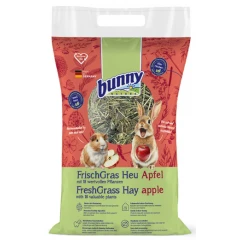 Χόρτο Bunny Freshgrass Hay Με Μήλο 500gr